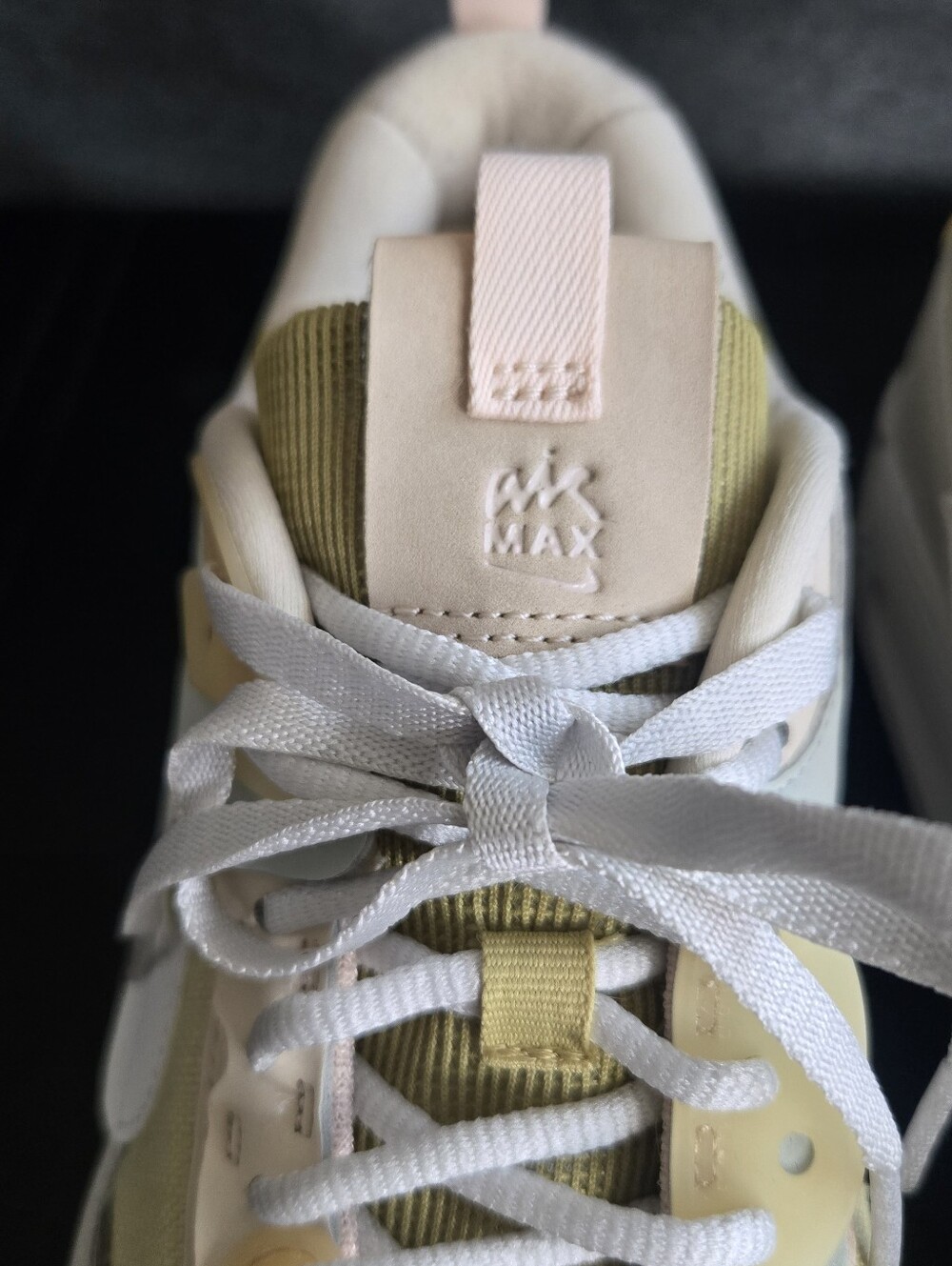 Nike Women's Air Max Sneakers in Yellow, Cream, and White - Picture 3 of 8